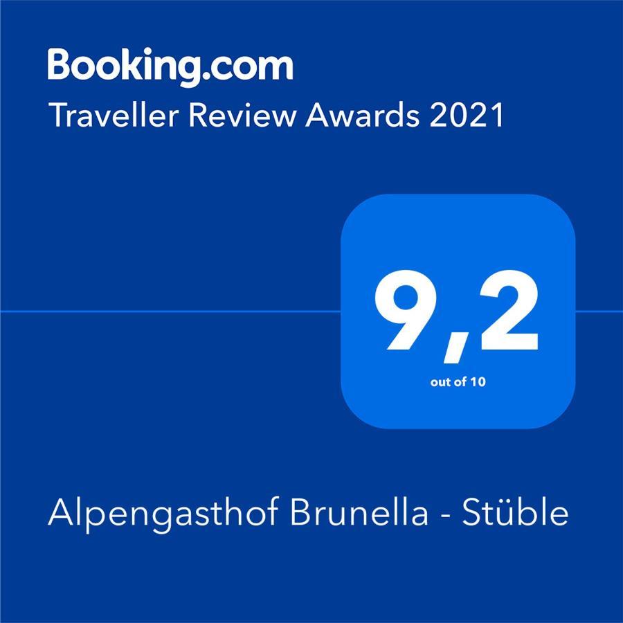 Alpengasthof Brunella - Stueble Ненцинг Екстериор снимка